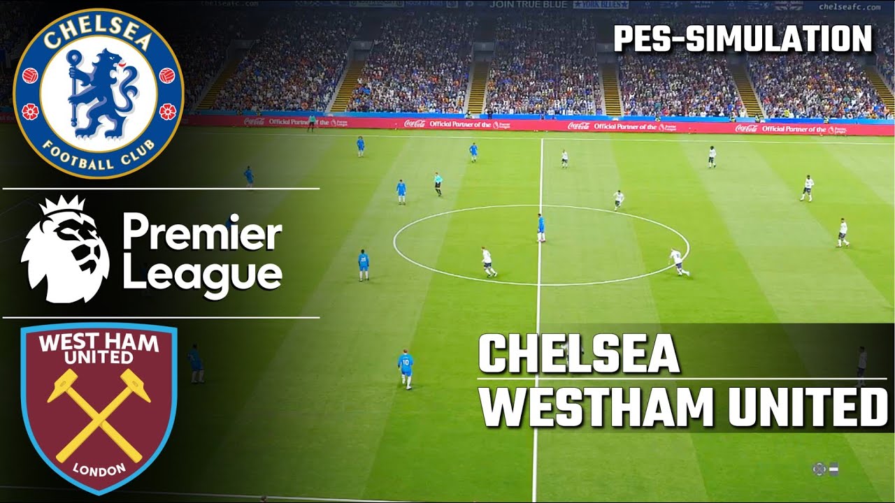 Chelsea vs Westham United - Premier League 2025/26 | PES 21 Simulation
