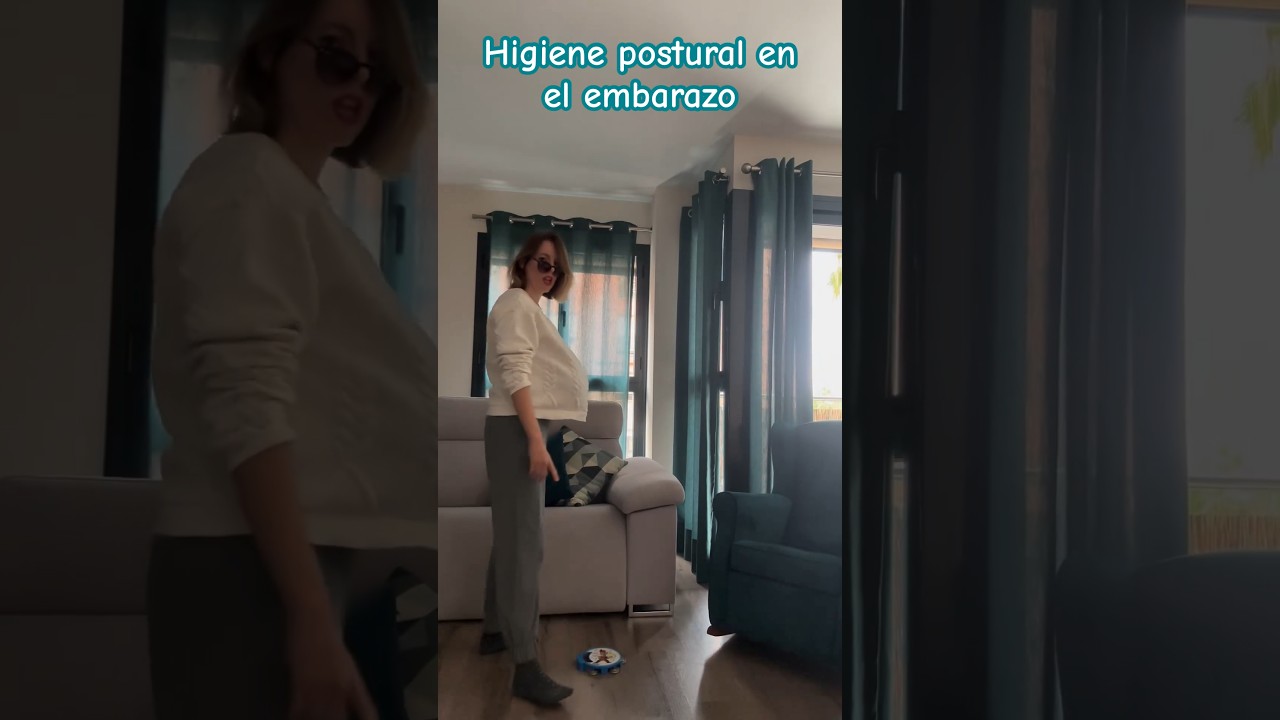 Higiene postural en el embarazo. #embarazo #maternidad #posturaembarazo #dolordeespalda #matrona