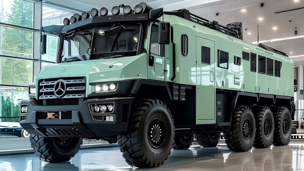 2026 Mercedes ZETROS 8&times;8 Apocalypse Camper &ndash; The Most INSANE Luxury Overland Truck Ever! 🔥