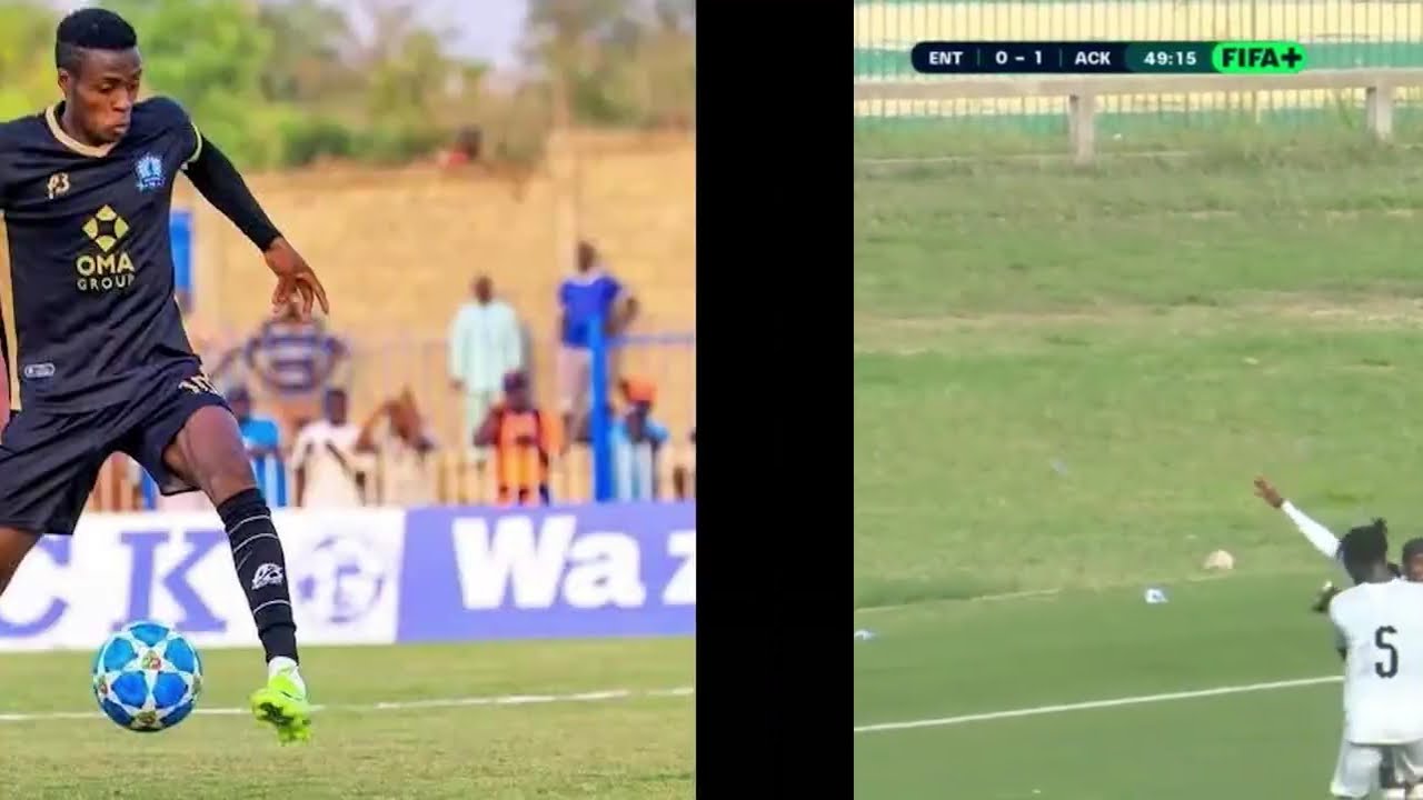 JULES AZIAMALE , Maître technique et élégance dans le jeu