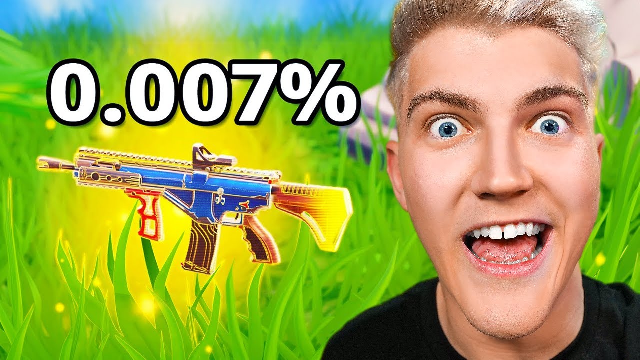 J'ai TROUVÉ L'ARME la plus RARE de FORTNITE
