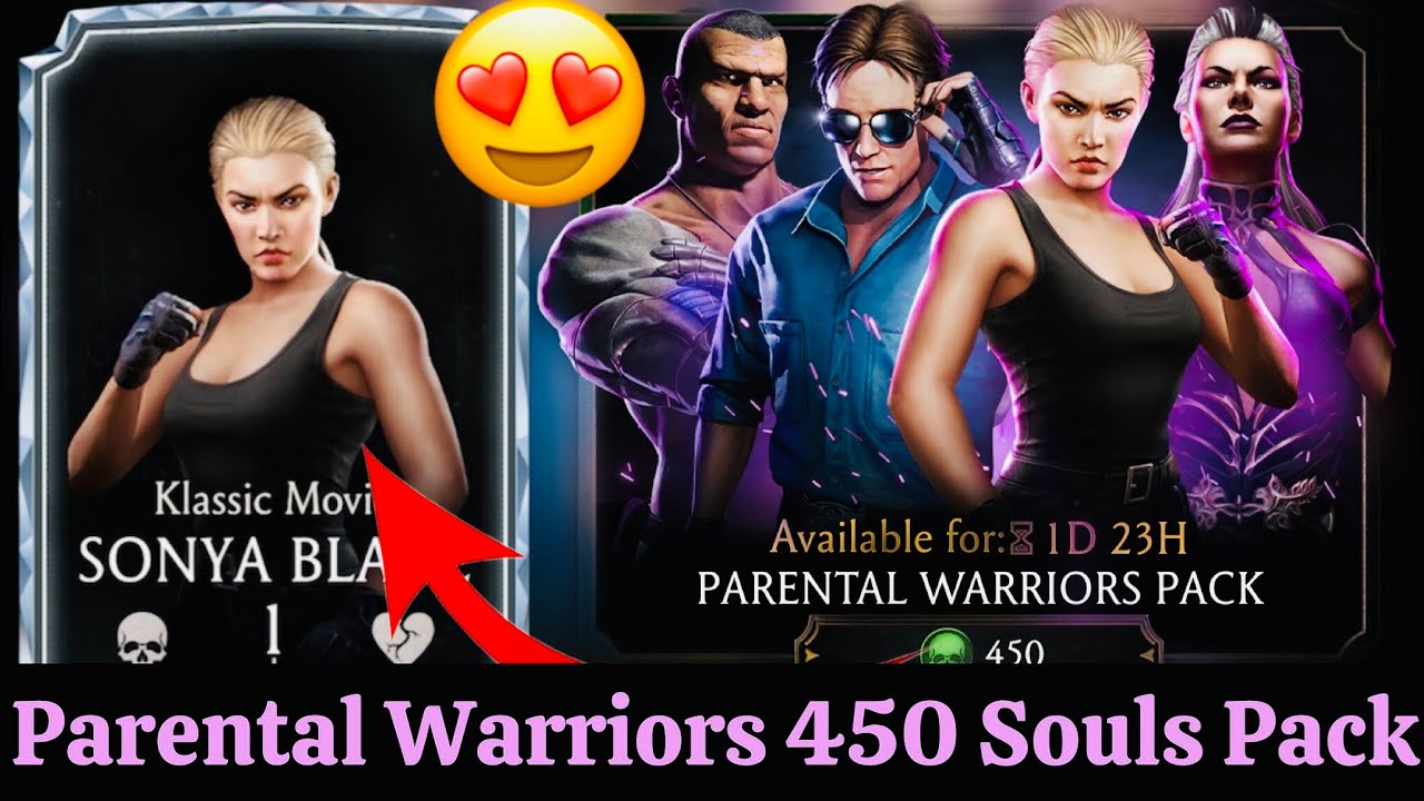 Parental Warriors 20/20 Pack Open MK Mobile | Klassic Movie Sonya Blade