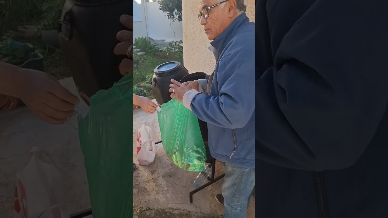 Atelier  de compostage suite à la livraison  du 9 janvier 2026.Pour une Tunisie  propre .