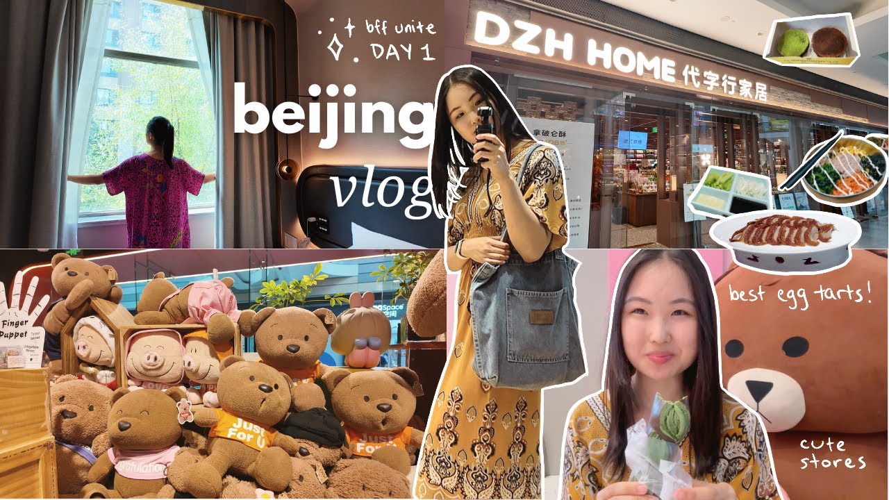 first day in BEIJING 🇨🇳 what i ate, shopping & seeing old friend!