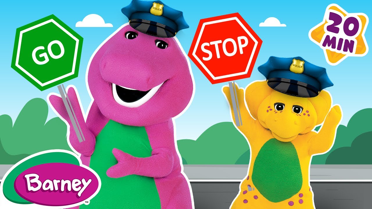BARNEY | FULL EPISODE | Stop! Go!