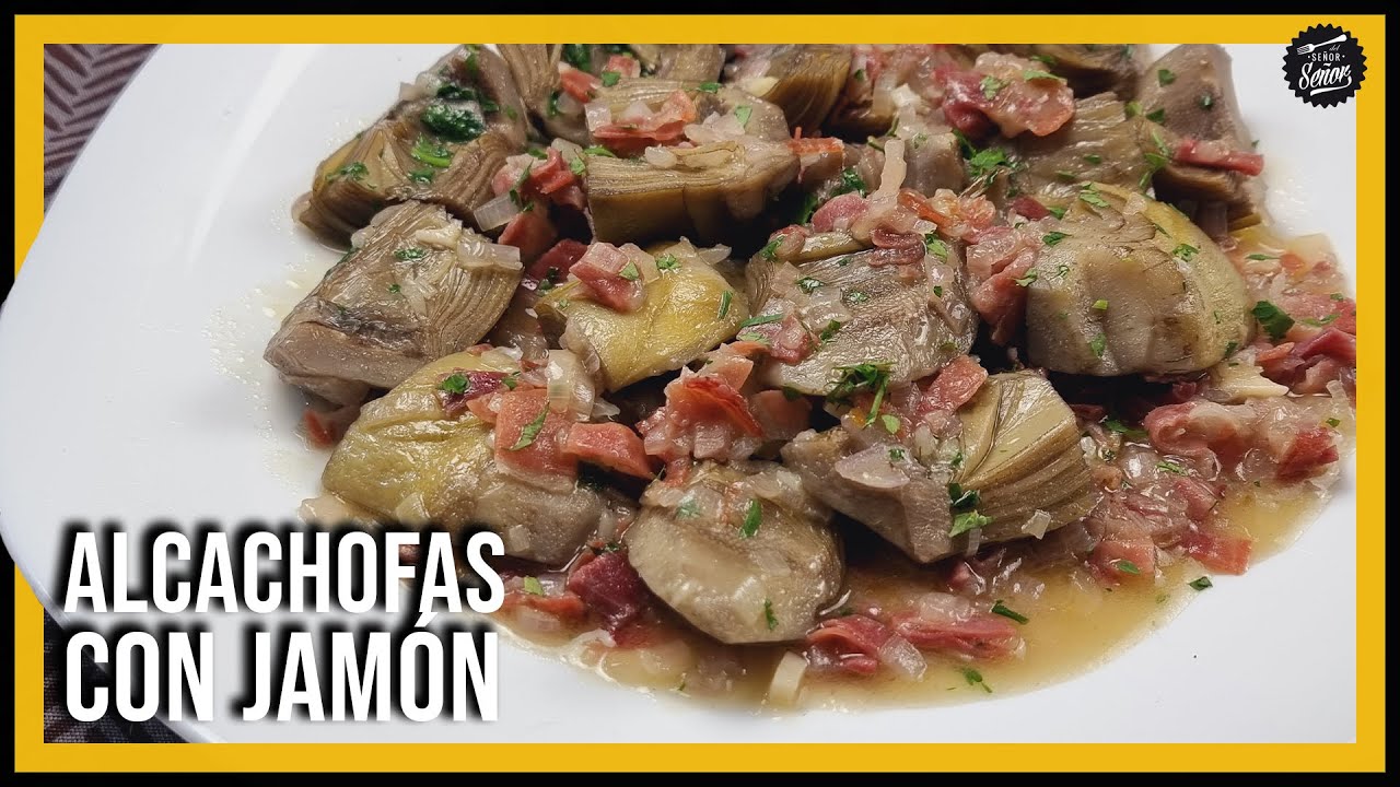 Alcachofas con Jamón 🍀 Receta fácil y sana!