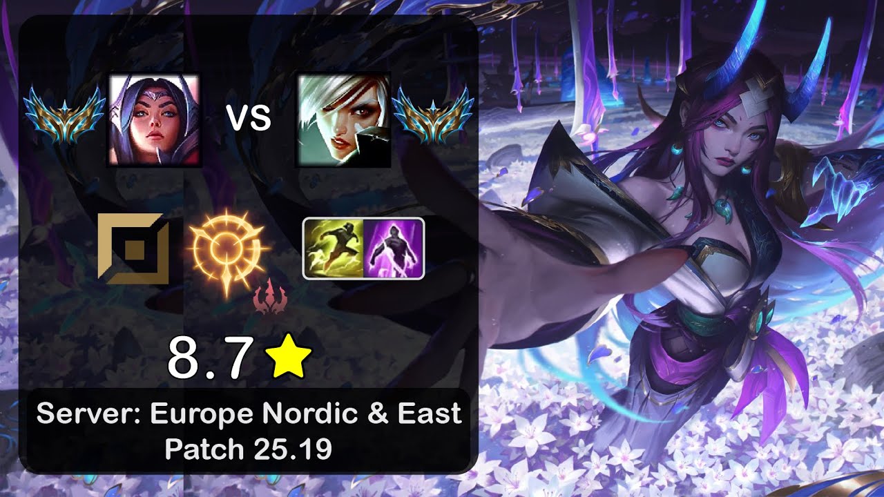 Irelia Top vs Riven - EUNE Challenger - Patch 25.19