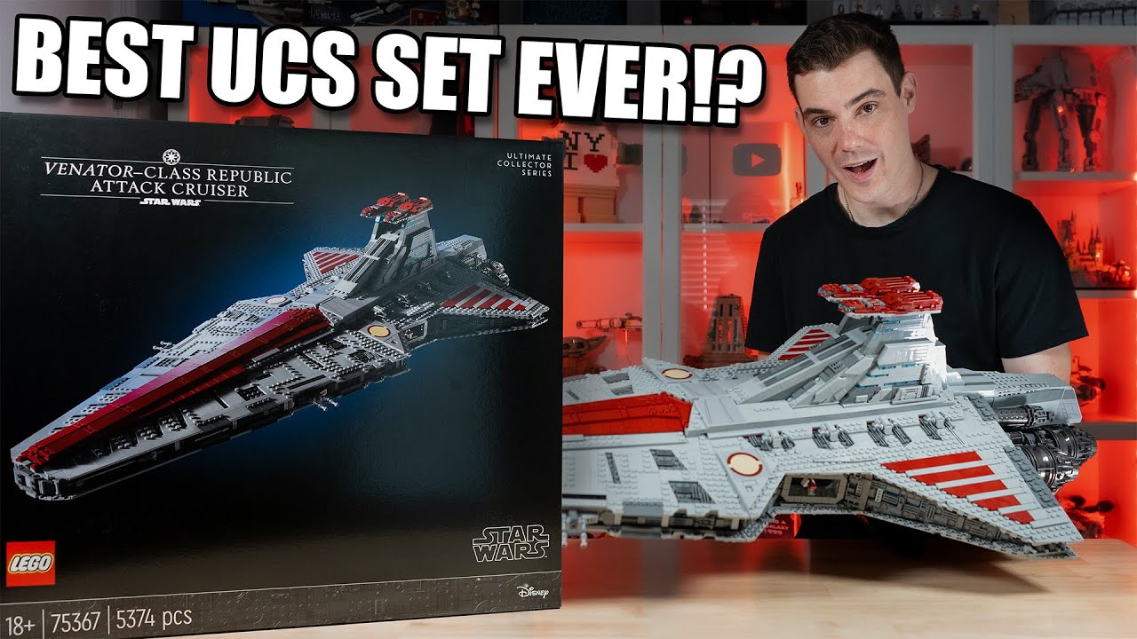 Getting the LEGO Star Wars UCS VENATOR! (MandR Vlog)