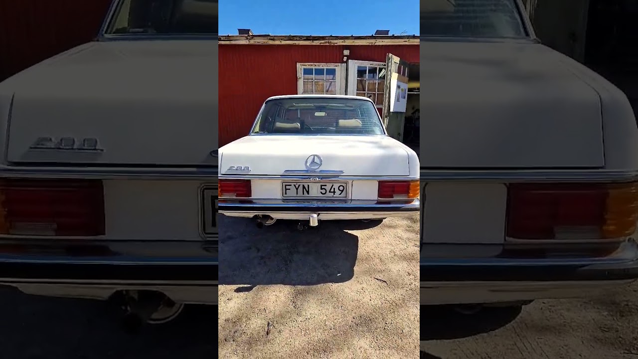 Vårens kuligaste fix? Mercedes-Benz 200 /8 W115 1975