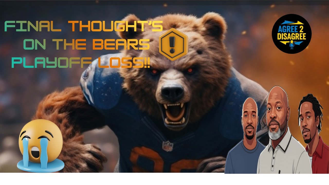 Final Thoughts On The Chicago Bears Playoff Loss & Season recap #podcast  #football #entertainment