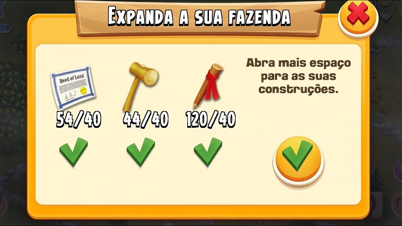 Liberei mais um TERRENO no HAY DAY + Produção para o Evento de TAREFAS
