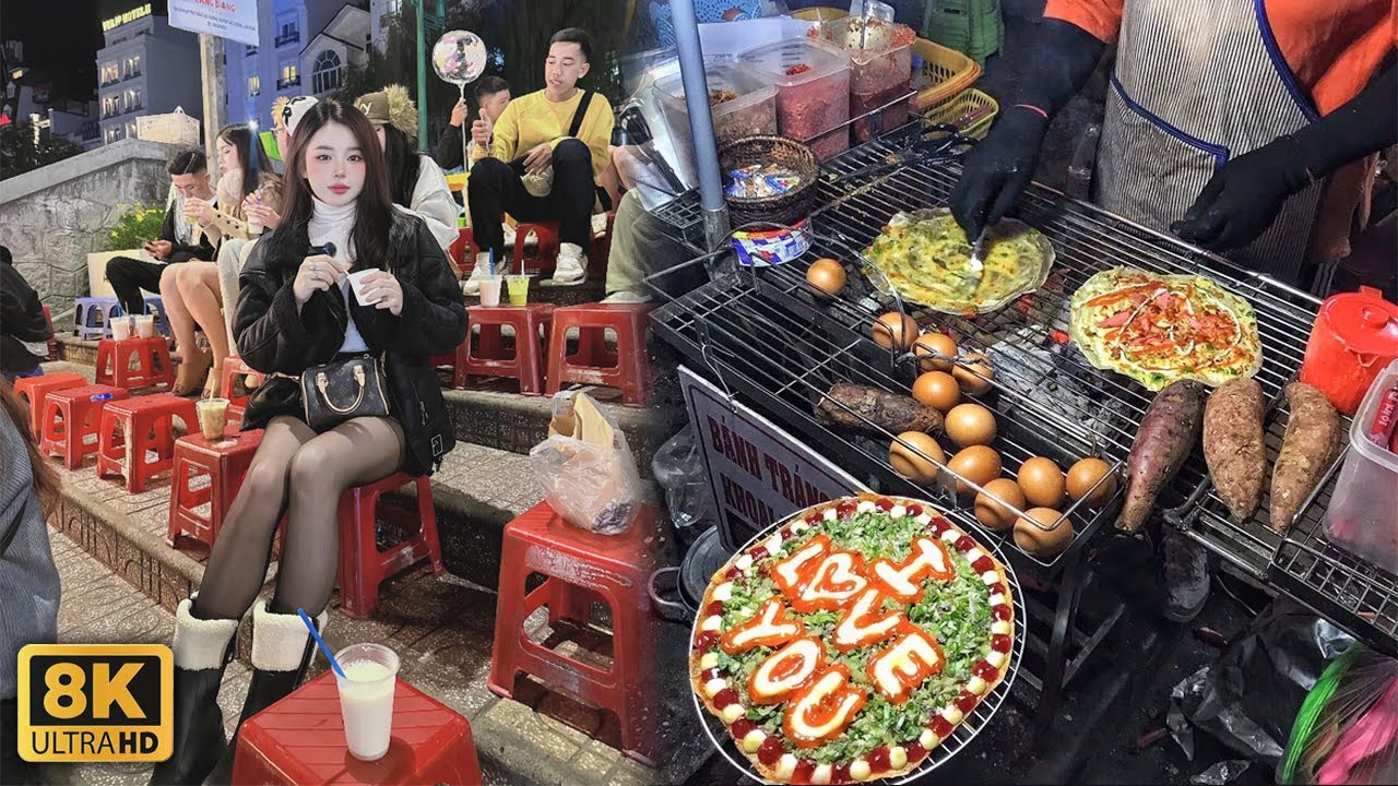 Chợ Đ&ecirc;m Đ&agrave; Lạt Tối Cuối Tuần Đ&ocirc;ng Vui Như Hội | Du Lịch Đ&agrave; Lạt 4N3D 2025