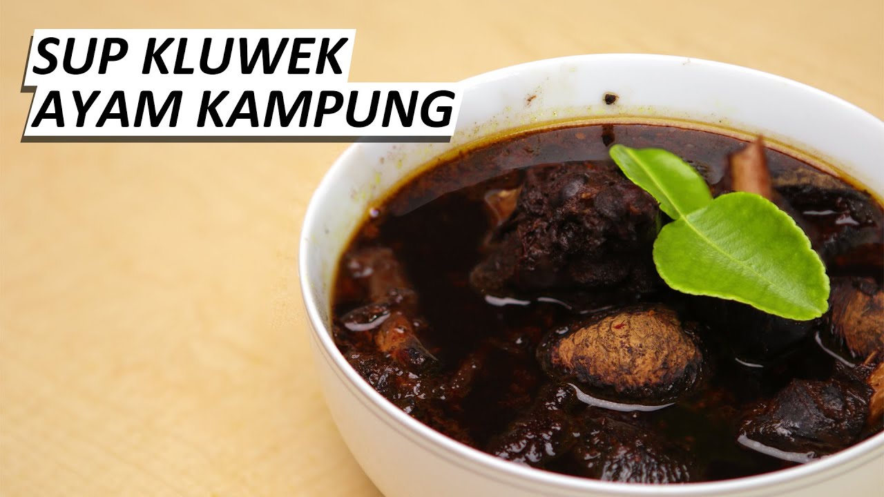 SUP KLUWEK AYAM KAMPUNG | Rawon Daging Ayam! #CITARASATRADISIONALINDONESIA