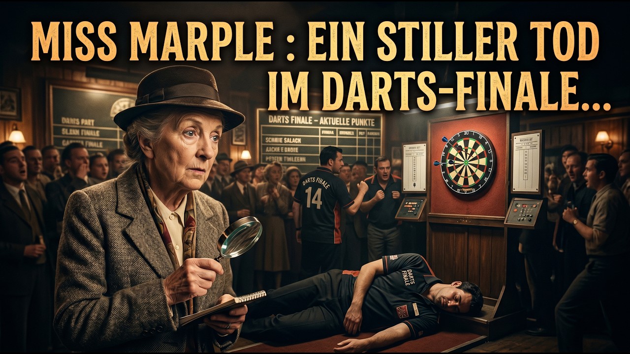 Ein stiller Tod im Dart-Finale | Miss Marple Komplettes Hörbuch