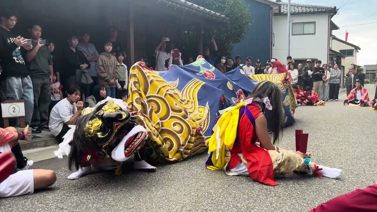 2025年 高岡 吉久の獅子舞/デイサービスむら花
