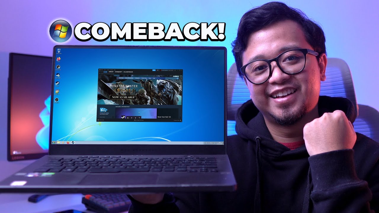 WINDOWS 7 COMEBACK! Cara Menjalankan Aplikasi Baru Di Windows 7 2025