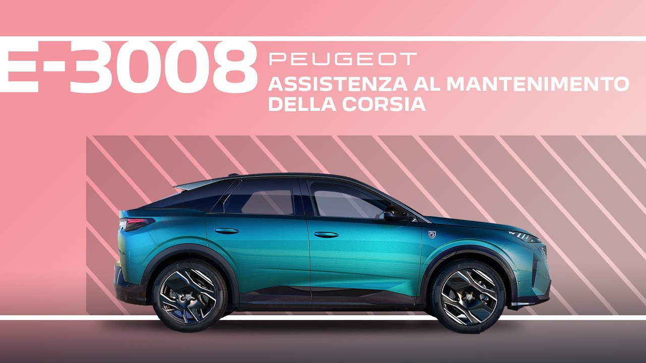 PEUGEOT | E3008 & 3008 | Tutorial | Assistenza al mantenimento della corsia