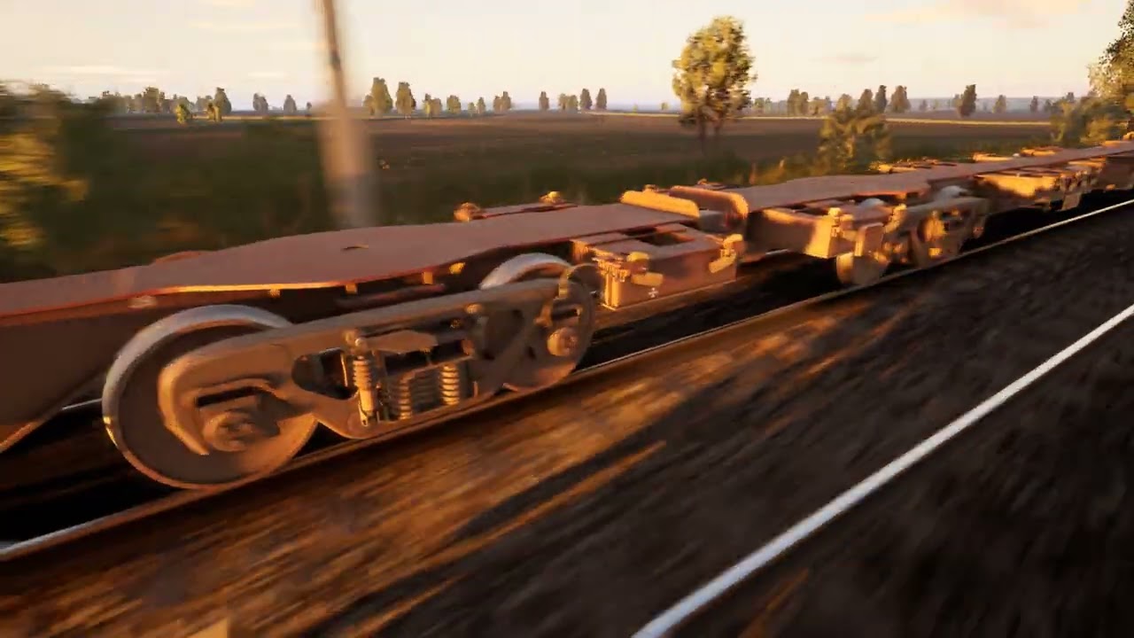TSW 6 Special Edition 🚂 | Driving a Massive Empty Freight Train in Ultra Realistic Weather! #tsw6