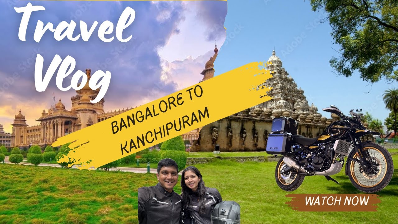 Epic Bike Trip: Bangalore to Kanchipuram via Shoolagiri on Himalayan 450 | Travel Vlog 🏍️