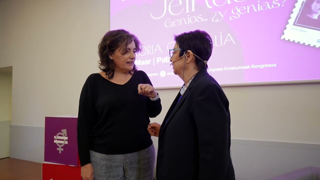 Emakumeak | Resumen Genios...¿y Genias? con Victoria Combalía | Jeinuak? Victoria Combaliarekin