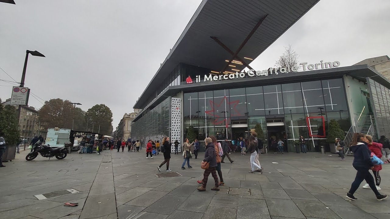 Turin's gourmet market