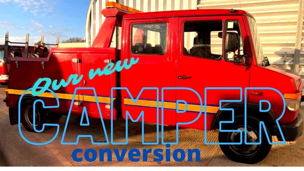 Husband and wife build a DIY Mercedes Vario.  The highs and lows of building a bespoke camper. (Ep1)