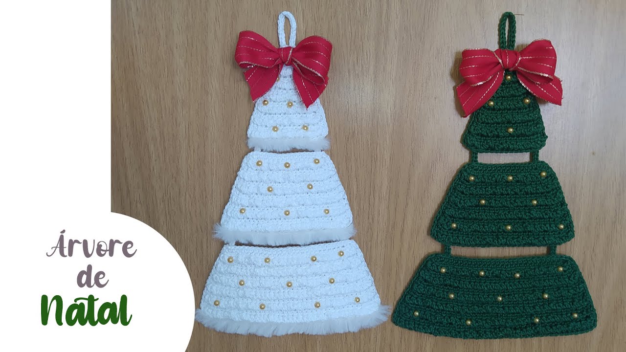 ÁRVORE DE NATAL- CROCHÊ