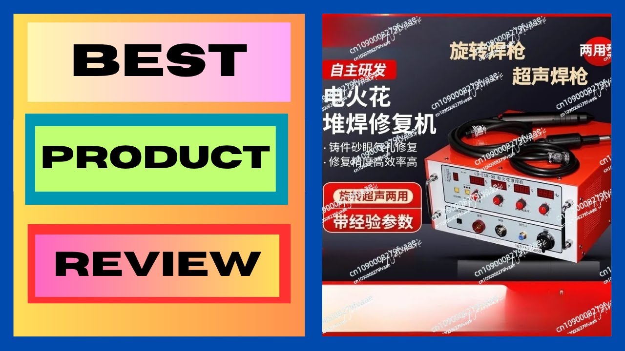 Electro-spark cladding repair machine for copper coin repairs, cold welding machine for