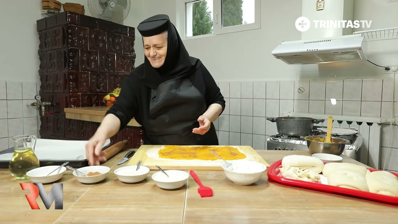 Plăcintă cu dovleac - Rețetă simplă de la Mănăstirea Brebu