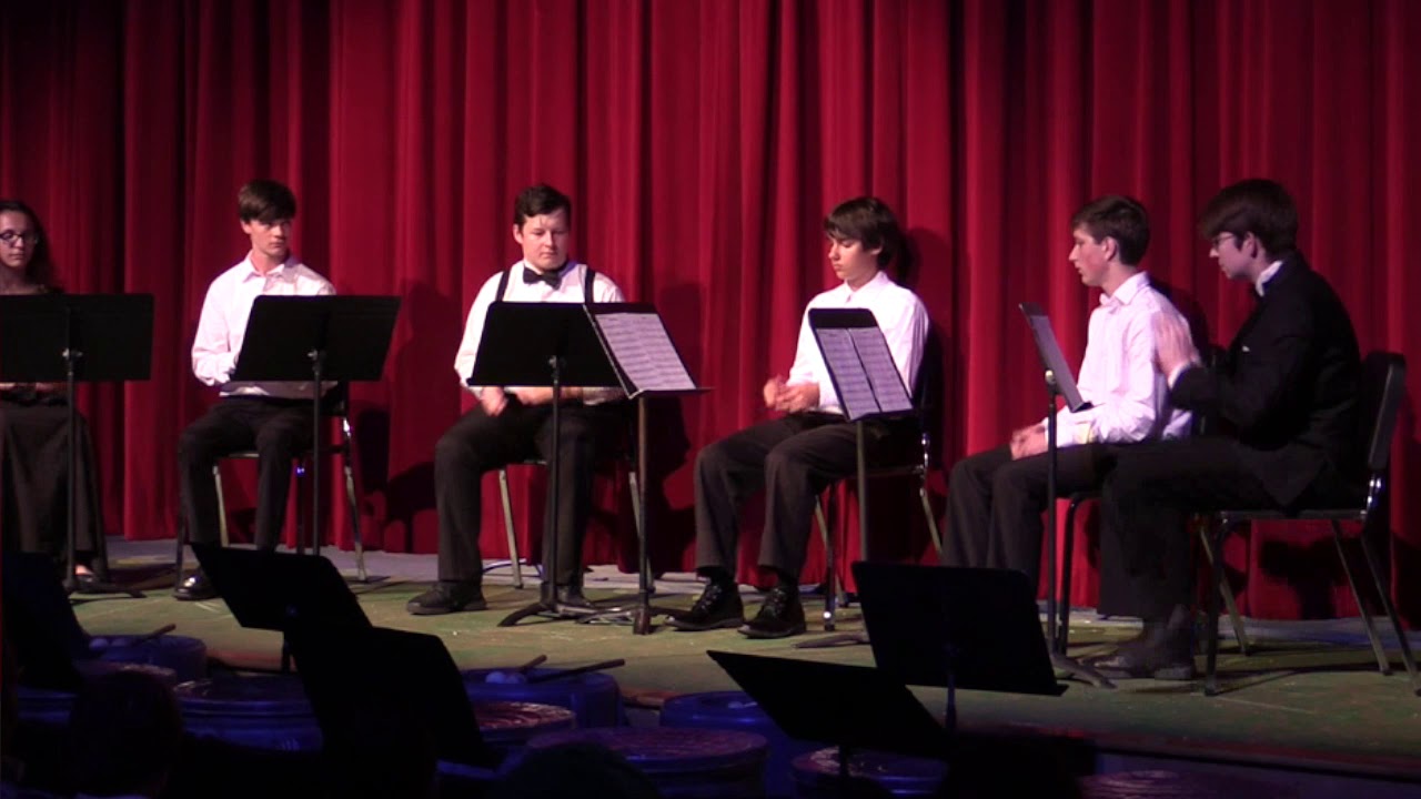 Clap Trap by John Hearnes; performed by the Signal Mountain Percussion Ensemble