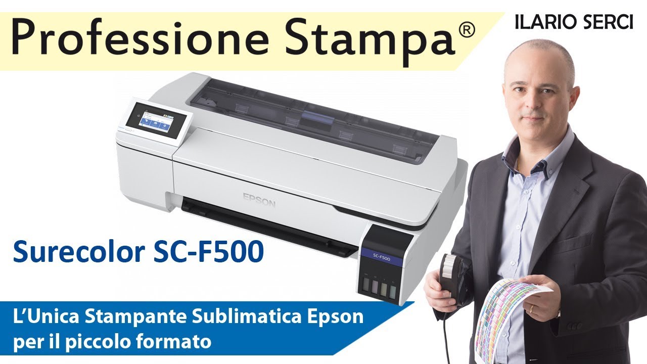 Surecolor SC-F500 l'Unica Stampante Sublimatica Epson per il piccolo formato