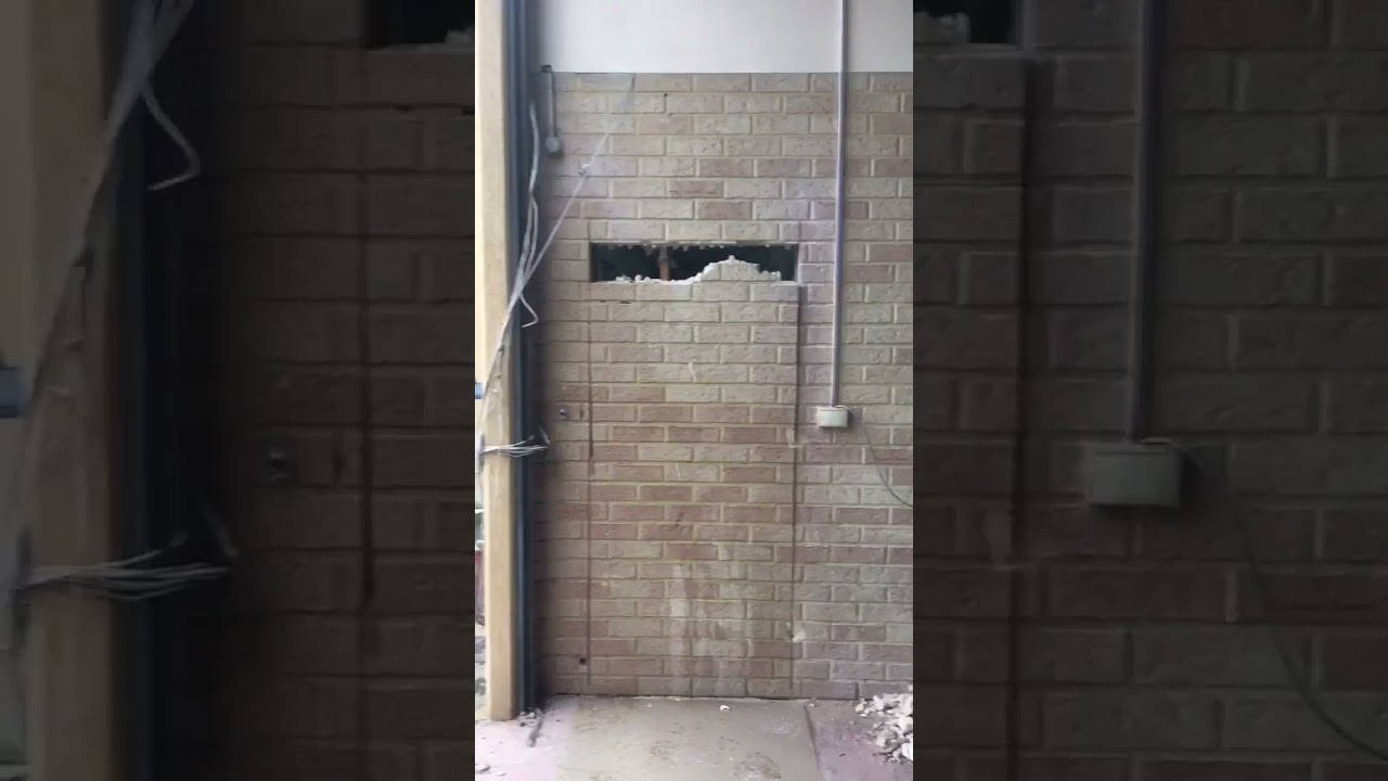 #shorts Knocking the Wall Down for The Door