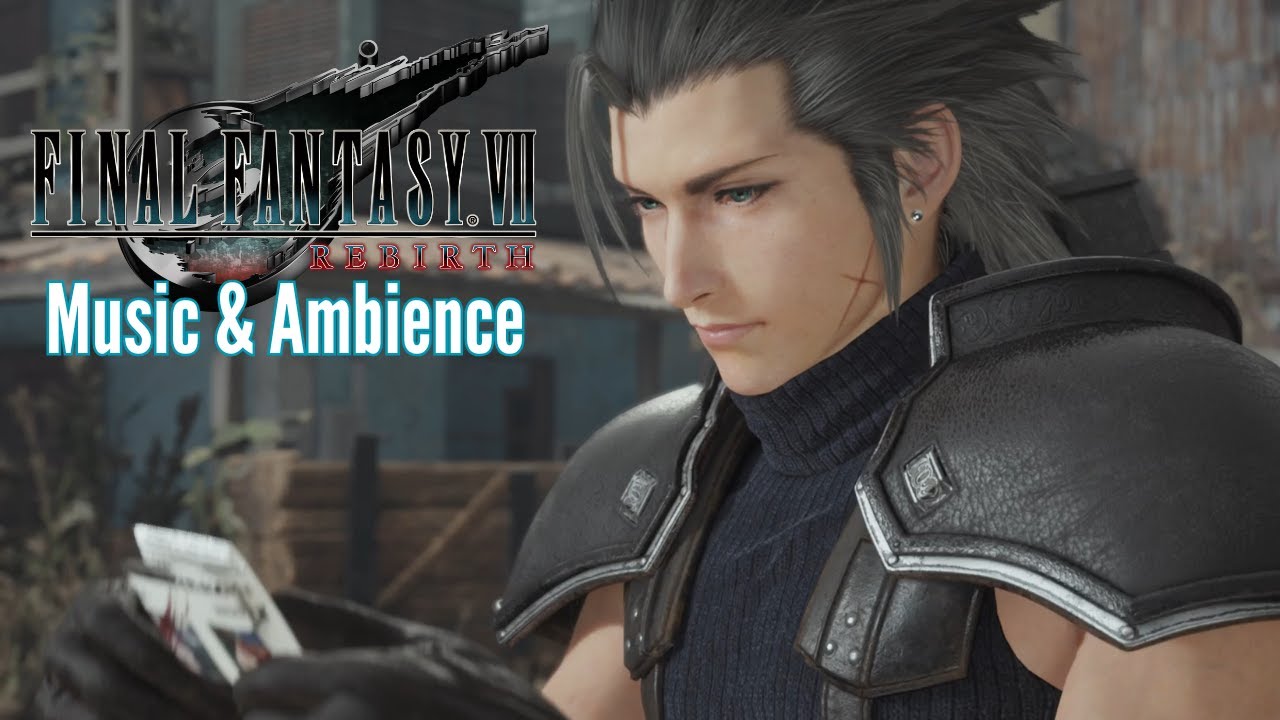 Sector 5 in Zack's Timeline | Final Fantasy 7 Rebirth Exploration Ambience