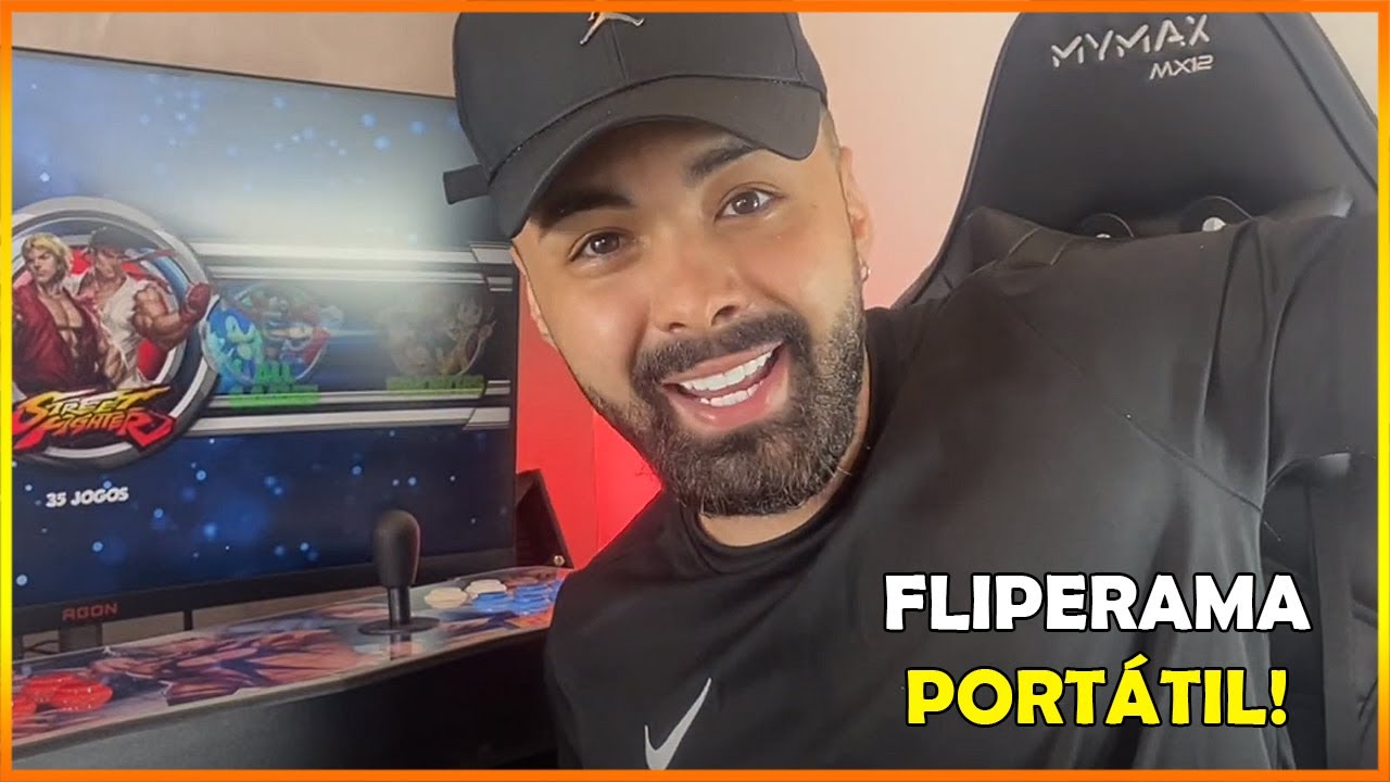 FLIPERAMA PORTÁTIL COMO FUNCIONA? - MAYA GAMES 2024
