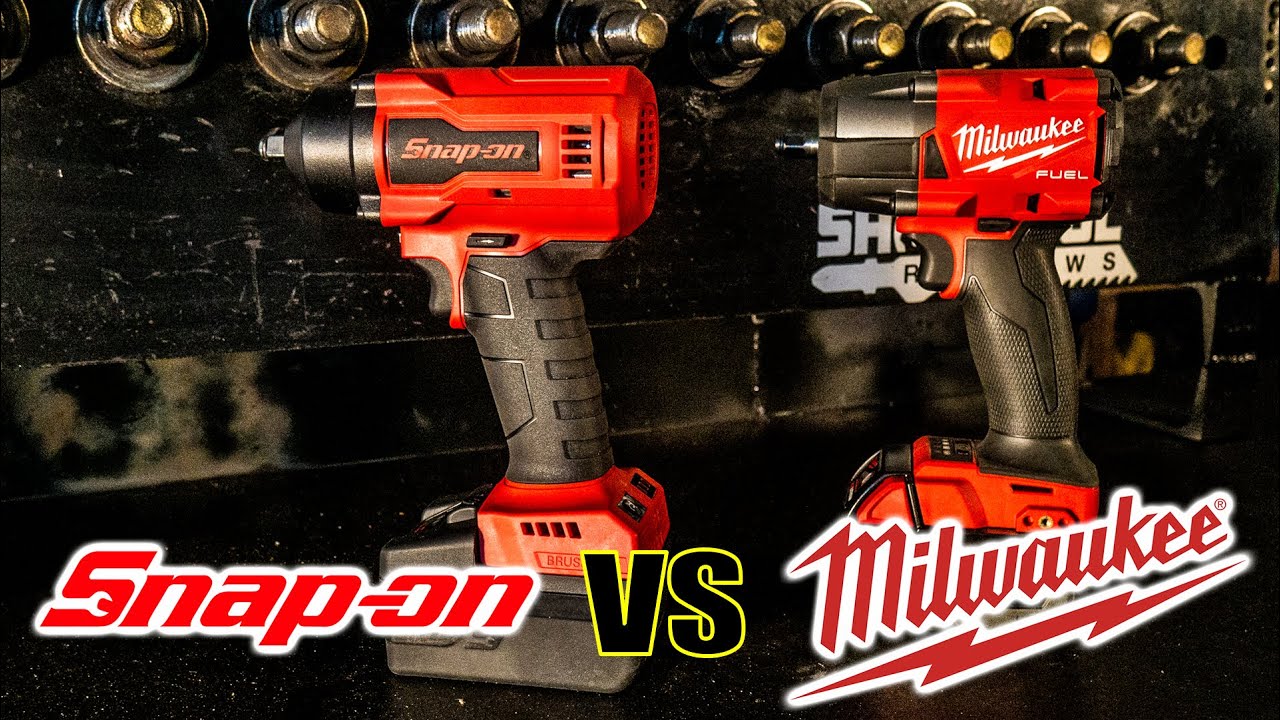 NEW Snap-On CT-9010 vs Milwaukee 2960 Mid-Torque Impact Wrench