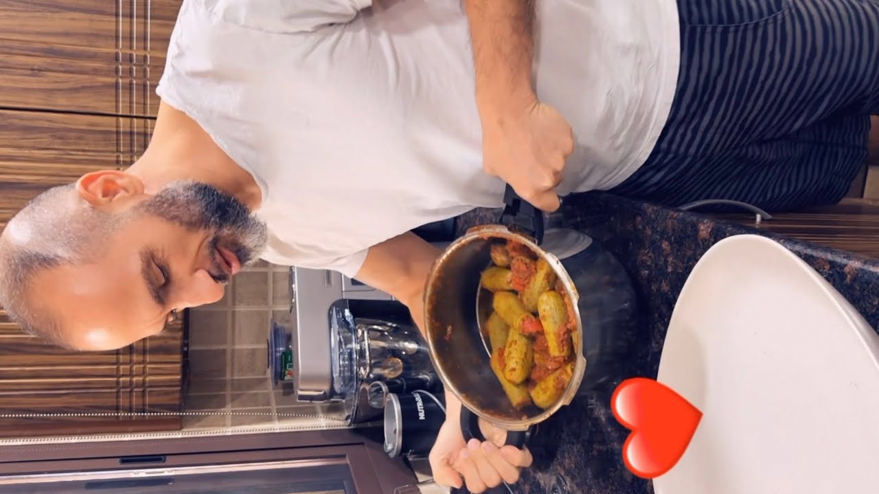Stuffed Zucchini (Kousa Mahshi) is one of the most popular dishes in Arab cuisine.