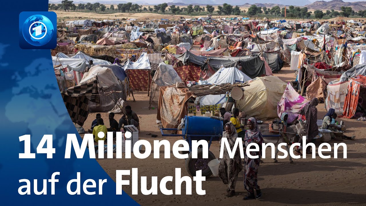 Blutiger Konflikt im Sudan: 14 Millionen Menschen auf der Flucht