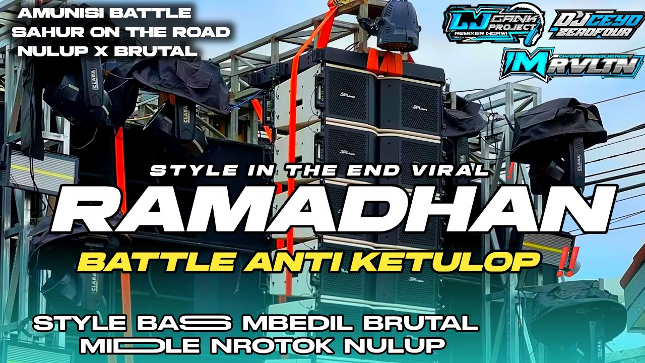 TRAP BATTLE MBEDIL❗DJ RAMADHAN BATTLE NROTOK FULL BASS HOREG || AMUNISI BATTLE SAUR ON THE ROAD ‼️