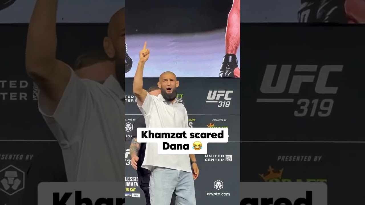 Khamzat Chimaev scared Dana White 