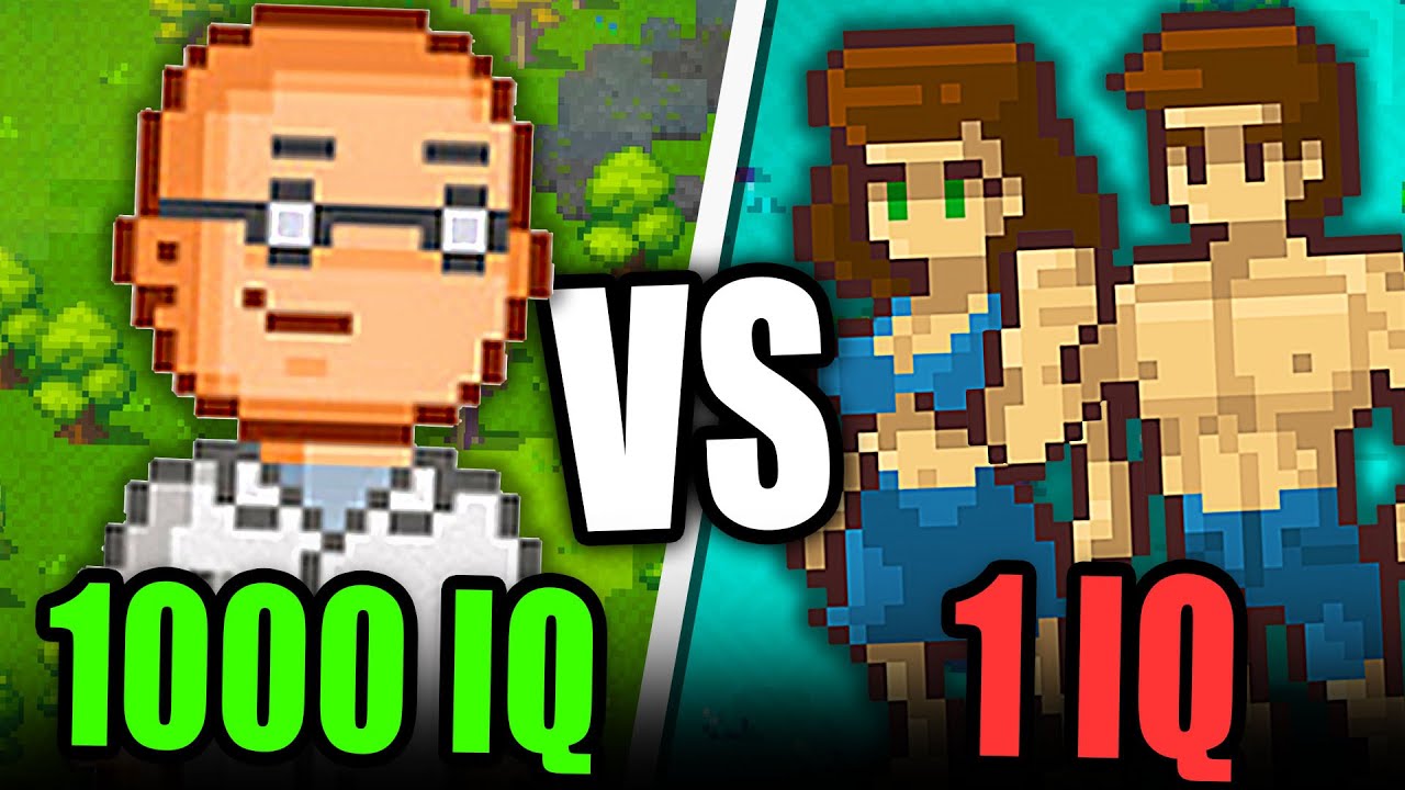 1000 LUDZI 1 IQ vs 2 LUDZI SUPER GENIUSZY 1000 IQ - IDIOCI vs NAJMĄDRZEJSI LUDZIE - WORLDBOX