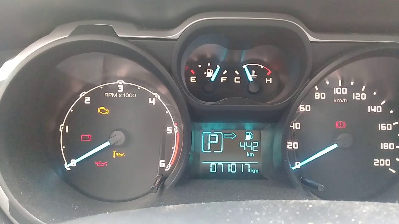 Como apagar a luz de serviço da nova pickup Ranger diesel 3.2