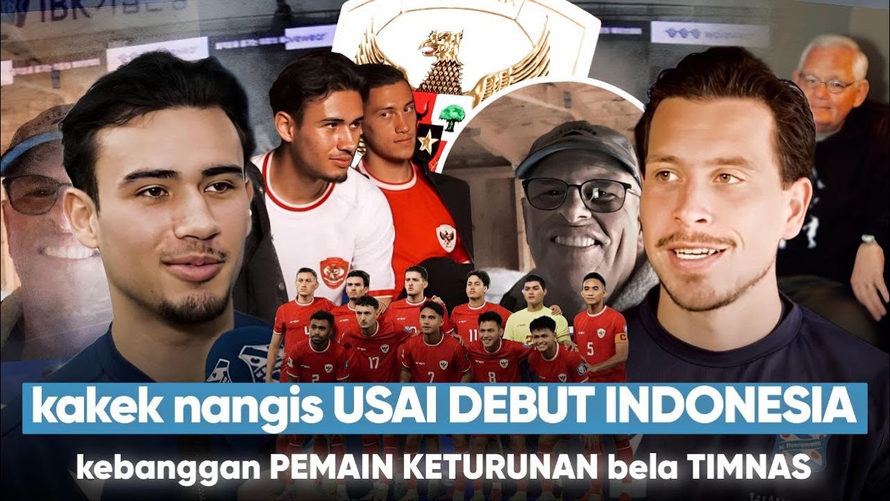 satu keluarga IKUT TERHARU, cerita pemain KETURUNAN ke MEDIA EROPA, kebanggaan bela INDONESIA