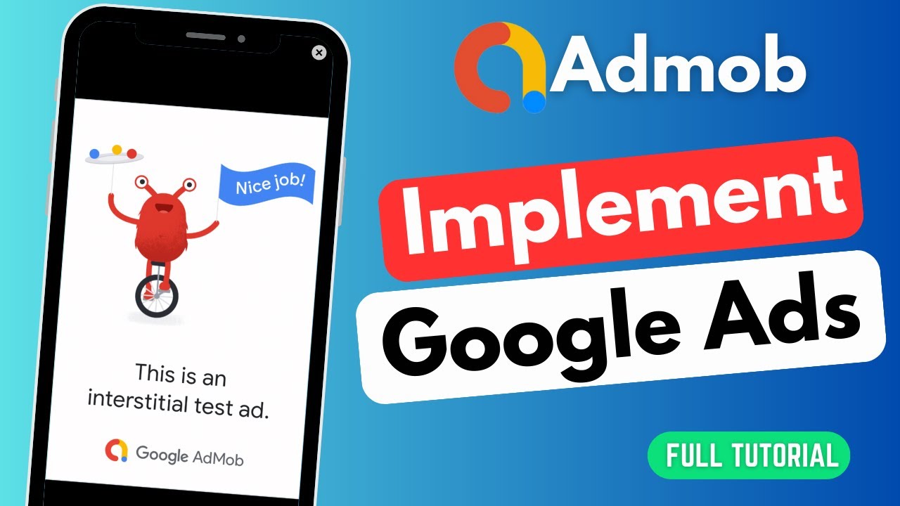 Как интегрировать рекламу ADMOB в приложение для Android | 💰 ЗАРАБАТЫВАЙТЕ деньги в приложении | ...