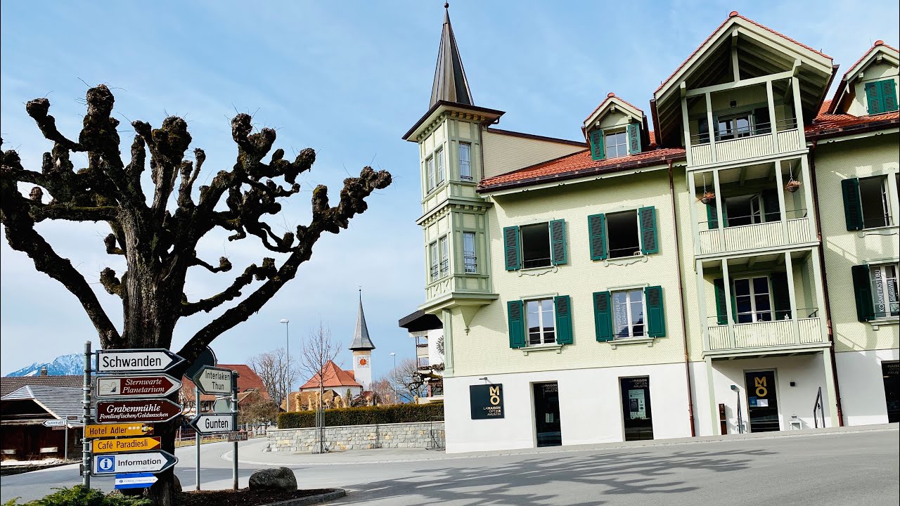 Sigriswil 🇨🇭 | Swiss Village and Swiss arhitecture ❤️