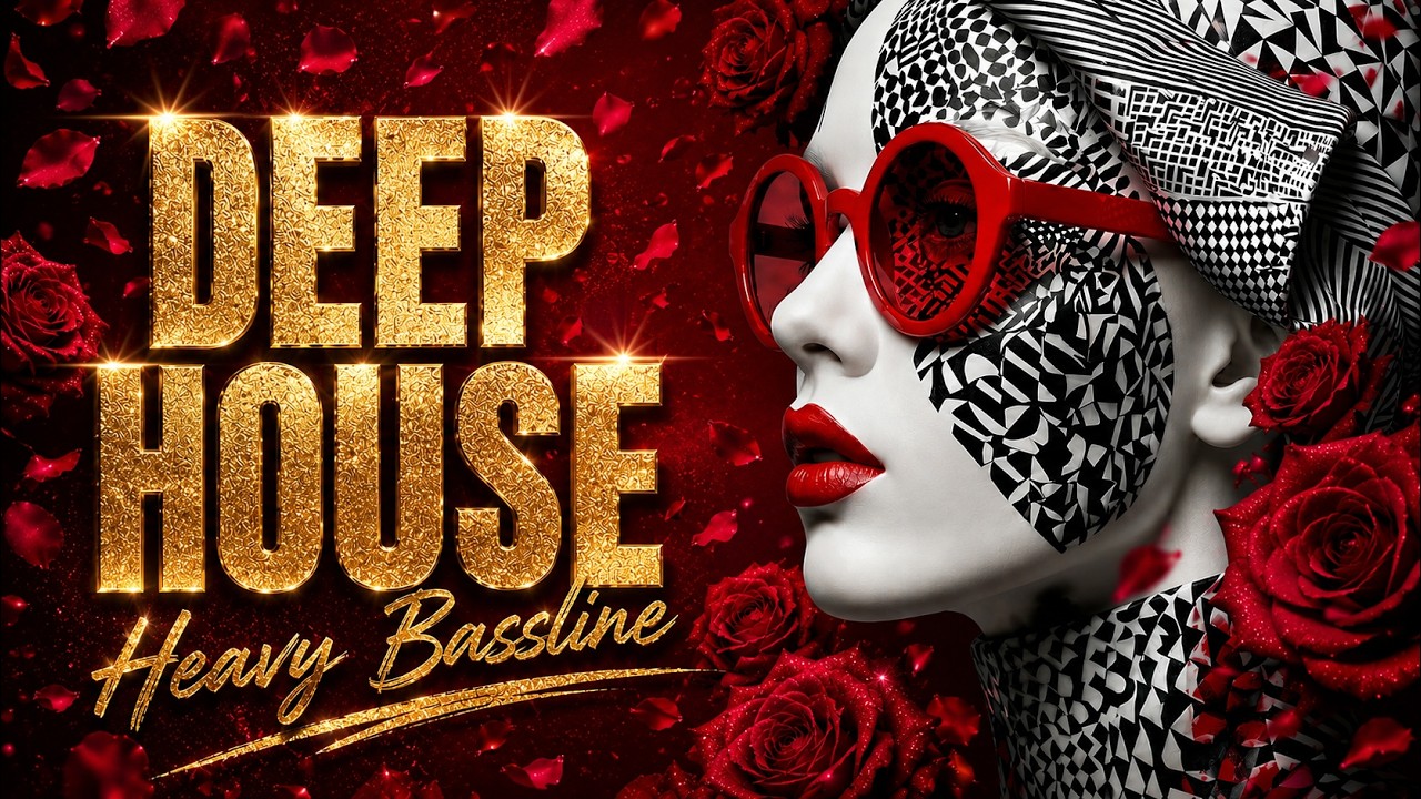 Deep House Heavy Bassline 2026 🌙 Velvet Rose Night Mix