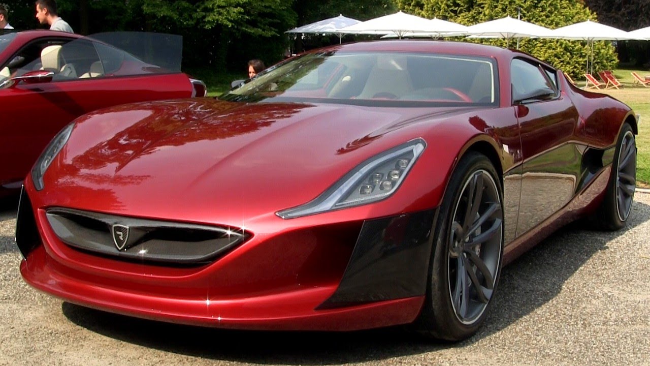 Rimac Concept One - 1088 HP Electric Car - Concorso d'Eleganza 2012