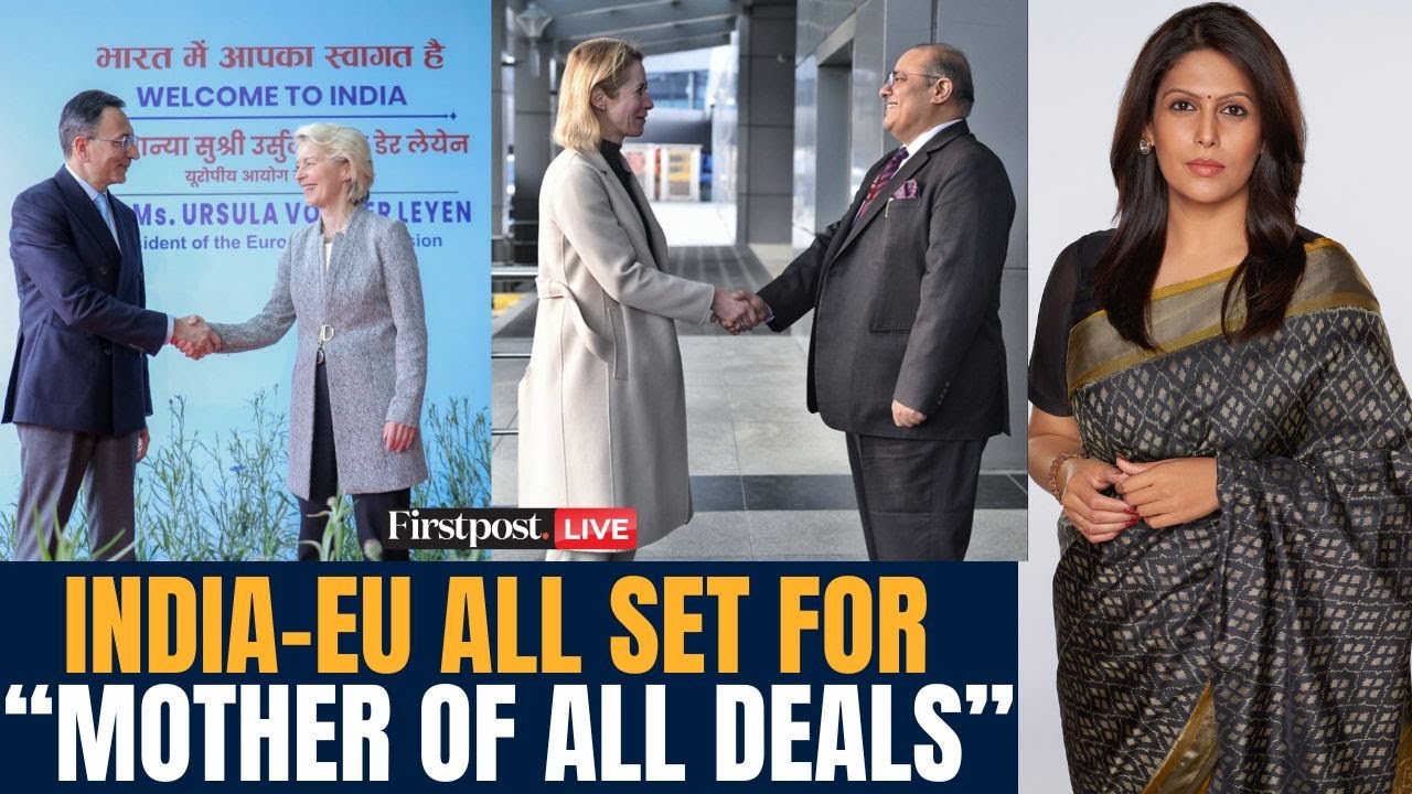 LIVE | 'Mother of All Deals': EU–India Pact Signals Strategic Reset | Vantage with Palki Sharma
