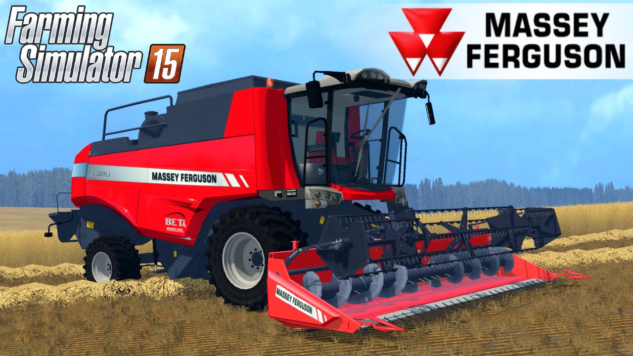 Farming Simulator 15 MASSEY FERGUSON 7360PLI HARVESTER