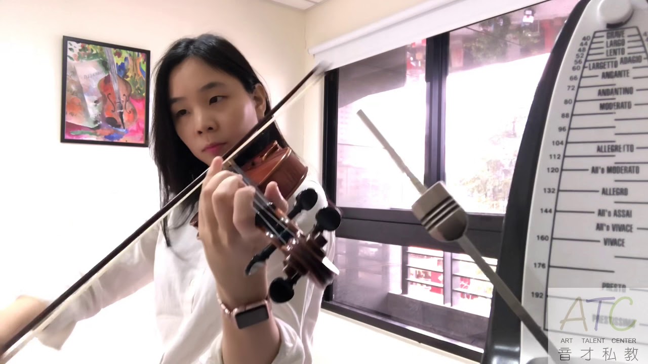 篠崎小提琴教本／第一冊／第172首 年輕的翅膀／示範演奏：大妍老師