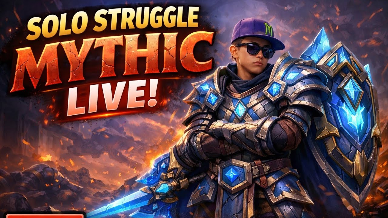 Solo Struggle Mythic  rank #Mobilelegend